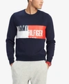TOMMY HILFIGER MEN'S LOGO GRAPHIC SWEATSHIRT, CREATED FOR MACY'S