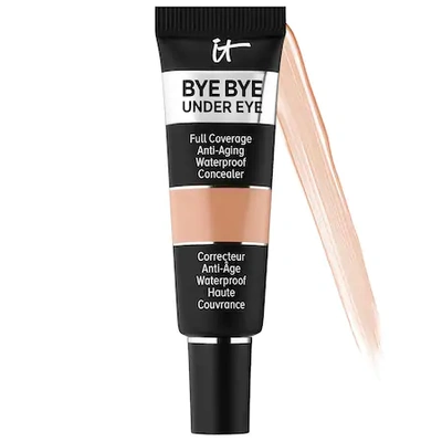 IT COSMETICS BYE BYE UNDER EYE FULL COVERAGE ANTI-AGING WATERPROOF CONCEALER 21.0 MEDIUM TAN 0.40 OZ/ 12 ML,P437987