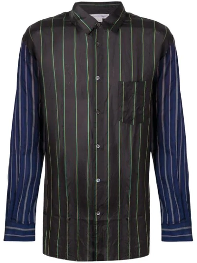 Comme Des Garçons Shirt Striped Shirt - 黑色 In 1 Stripes