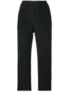 SEMICOUTURE CROPPED HIGH WAISTED TROUSERS