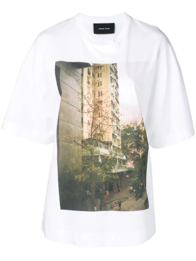 Simone Rocha City Print T-shirt - 白色 In White