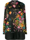 GUCCI Flora print oversized shirt