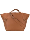 ORCIANI ORCIANI LOTUS TOTE - BROWN