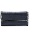 STELLA MCCARTNEY STELLA MCCARTNEY FALABELLA WALLET - BLUE