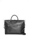 BURBERRY LARGE TEXTURED LEATHER BRIEFCASE