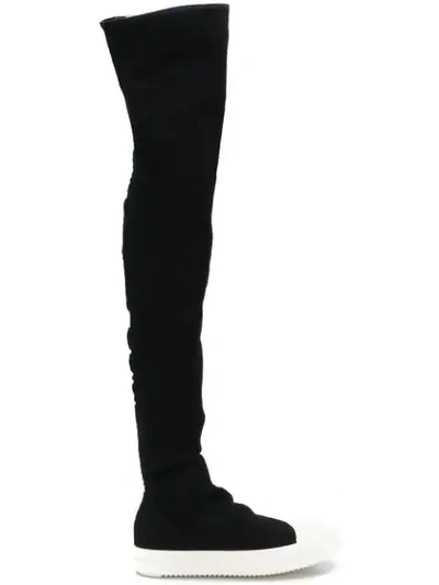 Rick Owens Drkshdw Drkshdw Babel Sock Sneakers - 黑色 In Black