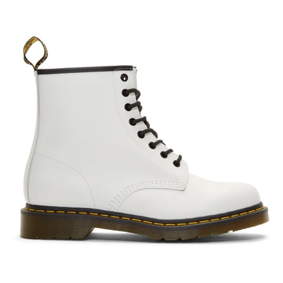 Dr. Martens' Dr Martens 1460 Smooth Lace-up Boots In White