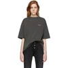 BALENCIAGA BALENCIAGA BLACK OVERSIZED CLASSIC T-SHIRT