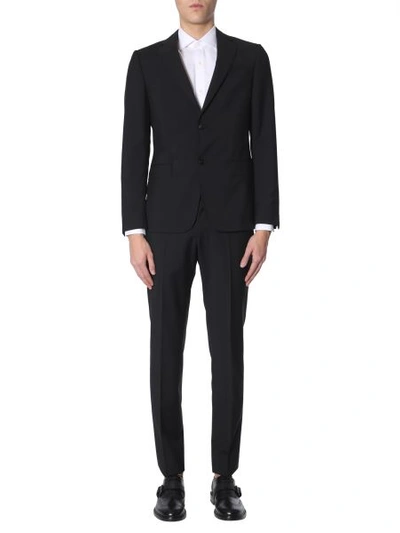 Z Zegna Complete Slim Fit Two-piece Suit In Grey