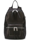 RICK OWENS STITCH DETAIL BACKPACK
