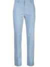 THEORY THEORY TAILORED TROUSERS - BLUE