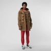 BURBERRY Shearling Duffle Coat