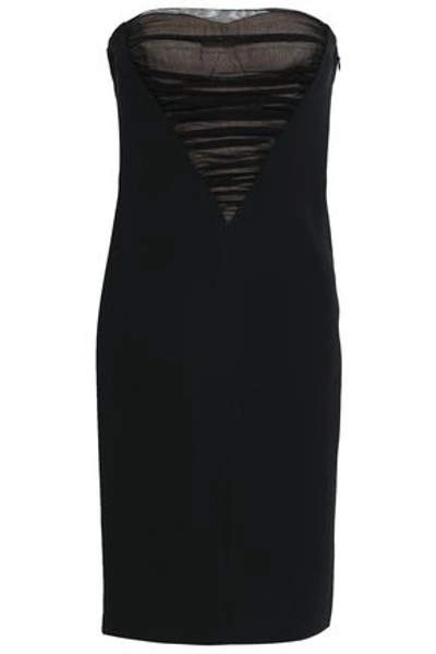 Alexander Wang Black Strapless Cocktail Dress