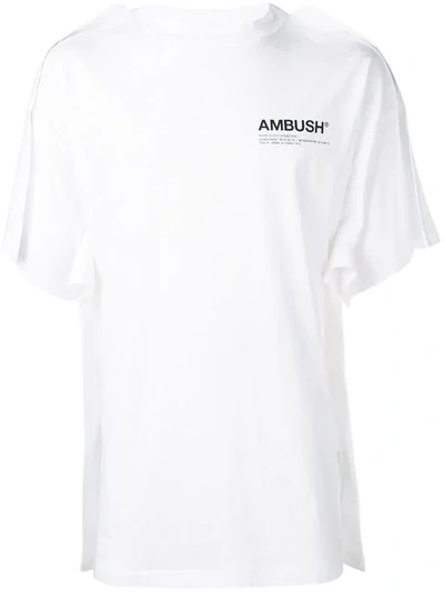 Ambush Short Sleeve T-shirt In White