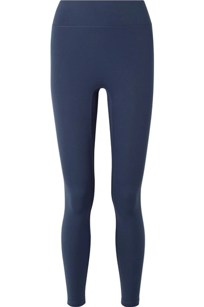 All Access Center Stage Stretch Leggings In Navy