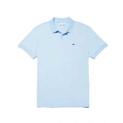 Lacoste Men's Regular Fit Soft Cotton Polo In Light Blue