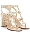 VALENTINO GARAVANI ROCKSTUD LEATHER SANDALS,P00368185