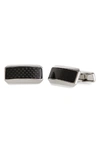 DUNHILL CARBON FIBER CUFF LINKS,JNV3247K