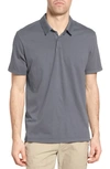 JAMES PERSE SLIM FIT SUEDED JERSEY POLO,MSX3337