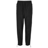 ADAM SELMAN SPORT CRYSTAL-EMBELLISHED SHELL SWEATtrousers