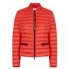 MONCLER BLENCA RED QUILTED SHELL JACKET,2989837