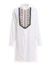 ALBERTA FERRETTI Alberta Ferretti Beaded Shirt Dress,10827003