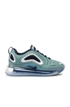 Nike Air Max 720 Sneakers In Metallic Silver
