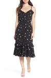 ALI & JAY CLOUD STEPS FLORAL MIDI DRESS,701-0364