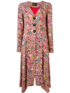 ETRO FLORAL PRINT LONG COAT