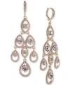 GIVENCHY CRYSTAL CHANDELIER EARRINGS