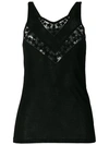 SAINT LAURENT STAR EMBROIDERED TANK TOP