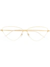 BALENCIAGA TRIANGULAR SHAPED GLASSES