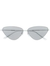 BALENCIAGA TRIANGULAR SHAPED SUNGLASSES