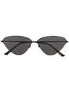 BALENCIAGA TRIANGULAR SHAPED SUNGLASSES