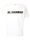 JIL SANDER JIL SANDER LOGO T-SHIRT - WHITE