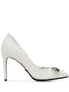 BALMAIN JULIE TWEED PUMPS