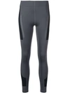 Adidas By Stella Mccartney Panelled Leggings In Grey