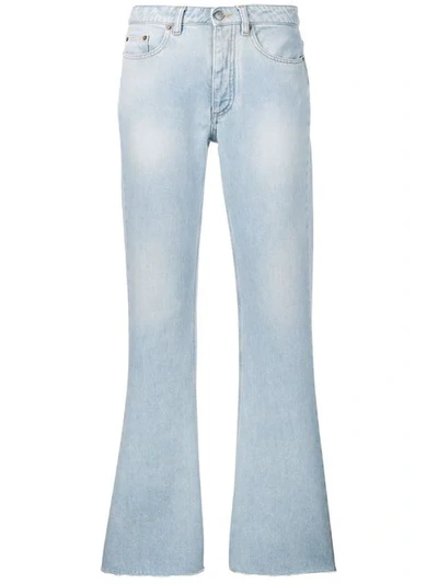 Mm6 Maison Margiela Denim Bootcut Jeans - 蓝色 In Celeste