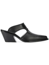 GIVENCHY POINTED TOE MULES