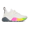 STELLA MCCARTNEY STELLA MCCARTNEY WHITE RAINBOW ECLYPSE SNEAKERS