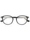 GUCCI OVAL FRAME GLASSES