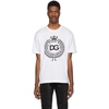 DOLCE & GABBANA DOLCE AND GABBANA WHITE COIN T-SHIRT