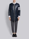 THOM BROWNE THOM BROWNE 4-BAR DOWN FILL LONG RIPSTOP BOMBER,MJD047X0321513010431