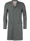 THOM BROWNE 4-BAR HIGH-ARMHOLE CHESTERFIELD COAT