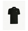 LACOSTE LOGO-EMBROIDERED COTTON-PIQUÉ POLO SHIRT