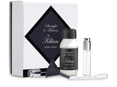 Kilian L'oeuvre Noire Straight To Heaven White Cristal Eau De Parfum 1.7 Oz. Refill Set In Size 1.7 Oz. & Under