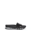 FENDI FF MONOGRAMMED SLIDERS