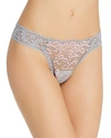 Hanky Panky Original-rise Diamond Thong In Shining Armor/bliss Pink