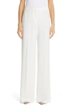 Lafayette 148 Dalton Wide Leg Pants In Cloud