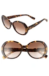 MARC JACOBS 56MM ROUND SUNGLASSES,MARC377S
